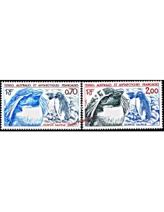 TAAF,n° 105 à 106, Collection timbres Dom-Tom
