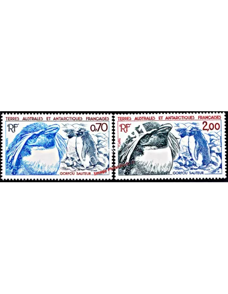 TAAF,n° 105 à 106, Collection timbres Dom-Tom