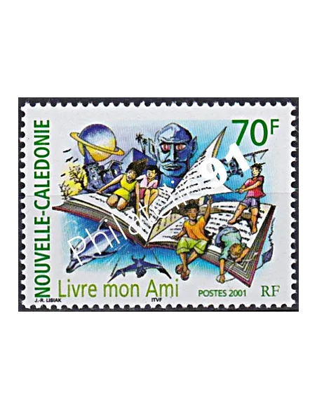 NOUVELLE CALEDONIE, n° 859, collection timbres Dom-Tom