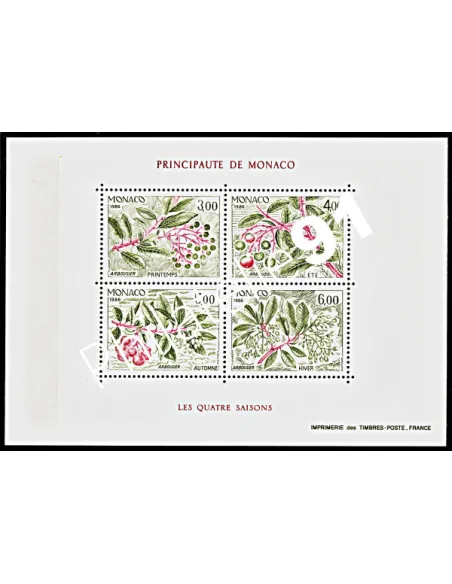 MONACO - BF n° 36** - Les quatre saisons de l'arbousier