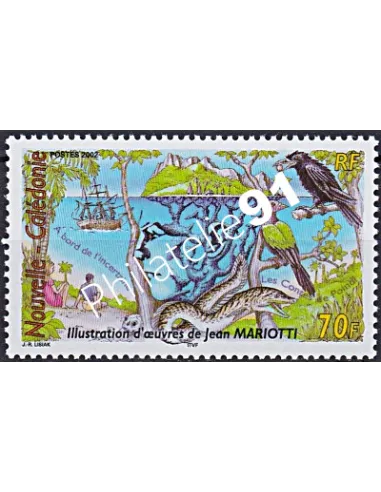 NOUVELLE CALEDONIE, n° 878, collection timbres Dom-Tom