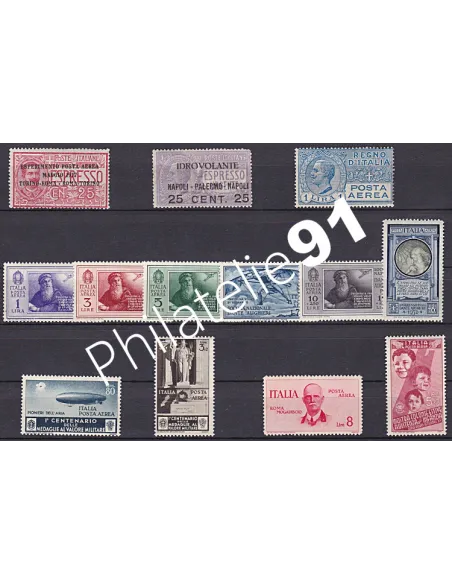 Lot de timbres d'Italie, Collection Timbres Europe