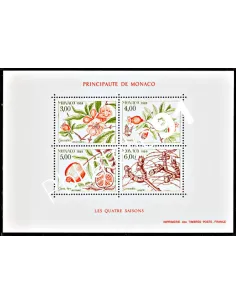 Bloc n° 44 de MONACO - Les quatre saisons du Grenadier