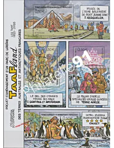 TAAF, BF n° 12, collection timbres Dom-Tom