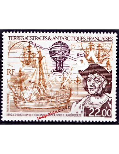 Timbre des TAAF P.A. n° 122, Christophe Colomb, timbres des DOM TOM