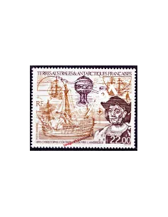 Timbre des TAAF P.A. n° 122, Christophe Colomb, timbres des DOM TOM