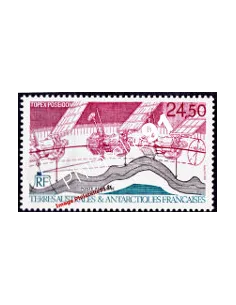 Timbre des TAAF P.A. n° 123, Satellite Topex Poseidon, timbres DOM TOM
