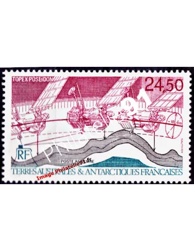 Timbre des TAAF P.A. n° 123, Satellite Topex Poseidon, timbres DOM TOM