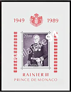 Bloc de MONACO n° 45 - Prince Rainier III
