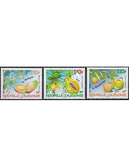 NOUVELLE CALEDONIE, n° 1041 à 1043, collection timbres Dom-Tom
