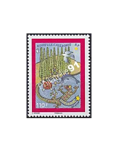 NOUVELLE CALEDONIE, n° 1059, collection timbres Dom-Tom