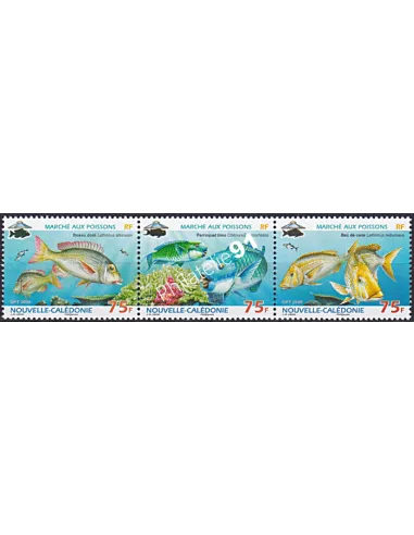 NOUVELLE CALEDONIE, n° 1061 à 1063, collection timbres Dom-Tom