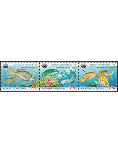 NOUVELLE CALEDONIE, n° 1061 à 1063, collection timbres Dom-Tom