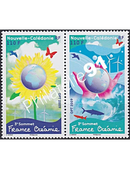 NOUVELLE CALEDONIE, n° 1070 à 1071, collection timbres Dom-Tom