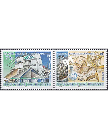 NOUVELLE CALEDONIE, n° 1080 à 1081, collection timbres Dom-Tom