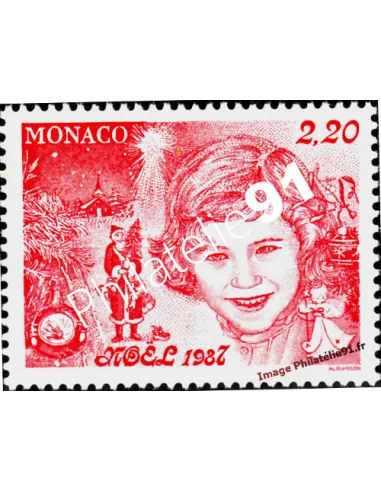MONACO - n° 1599 - Noël - Joie des enfants