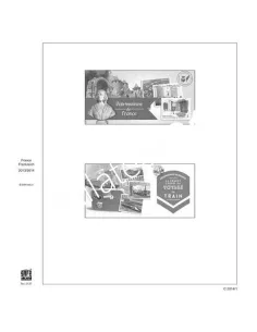 Jeu SAFE-dual Carnet des régions 2013-2014, matériel philatélique