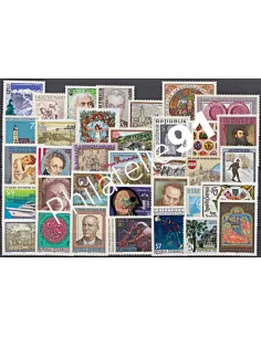 Timbres d'AUTRICHE, Année complète 1990, timbres d'Europe