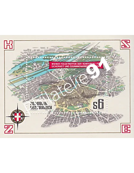 AUTRICHE, BF n° 13, collection timbres Europe