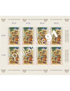 AUTRICHE, n° 1956 en Feuille, Collection timbres Europe