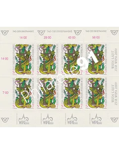 AUTRICHE, n° 2089 en Feuille, Collection timbres Europe