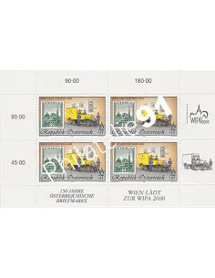 AUTRICHE, n° 2099 en Feuille, Collection timbres Europe