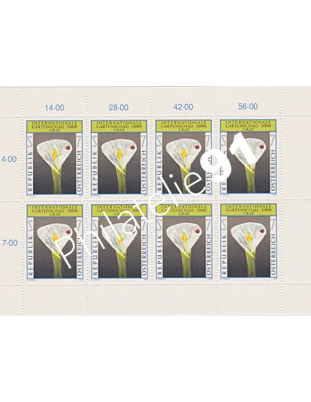 AUTRICHE, n° 2132 en Feuille, Collection timbres Europe