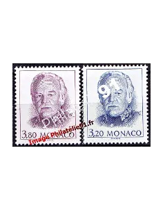 MONACO - n° 1722 - 1723 - S.A.S. Rainier III