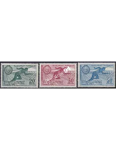 Maroc, n° 421 à 423, collection timbres Colonies