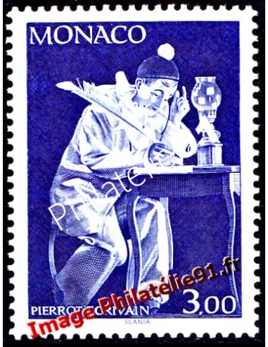 MONACO - n° 1738 - -Pierrot écrivant-