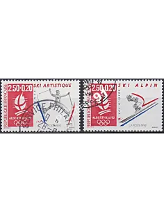 Timbre n° 2709 à 2710  oblitéré, Collection timbres France