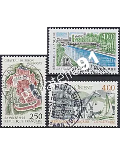 Timbre n° 2763 à 2765  oblitéré, Collection timbres France