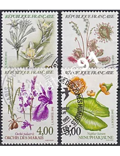 Timbre n° 2766 à 2769  oblitéré, Collection timbres France