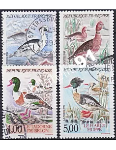 Timbre n° 2785 à 2788  oblitéré, Collection timbres France