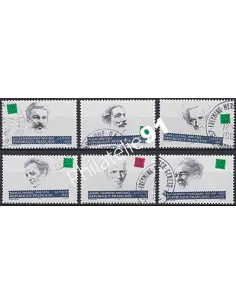 Timbre n° 2799 à 2804  oblitéré, Collection timbres France