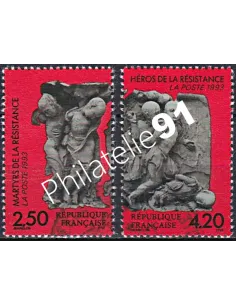 Timbre n° 2813 à 2814  oblitéré, Collection timbres France