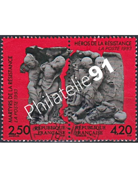 Timbre n° 2813A  oblitéré, Collection timbres France
