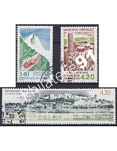 Timbre n° 2816 à 2818  oblitéré, Collection timbres France