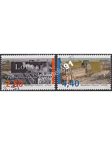 Timbre n° 2851 à 2852  oblitéré, Collection timbres France