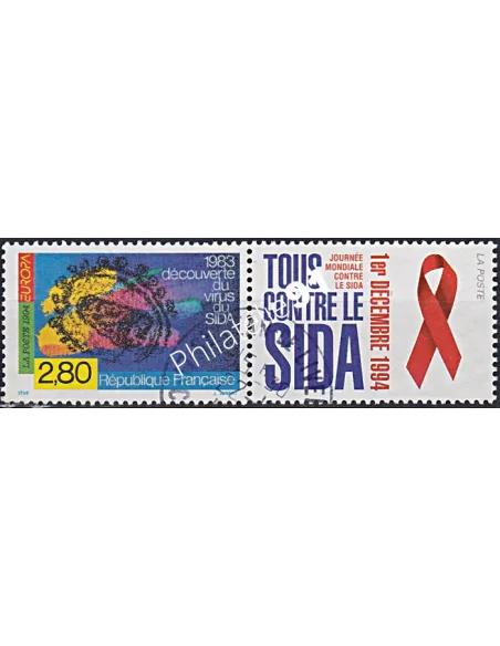 Timbre n° 2916  oblitéré, Collection timbres France