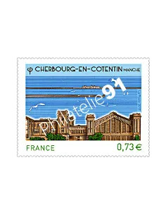 Timbre 5163 Cherbourg-en-Cotentin, timbres France