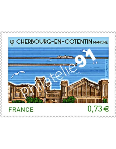 Timbre 5163 Cherbourg-en-Cotentin, timbres France