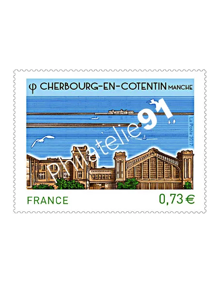Timbre 5163 Cherbourg-en-Cotentin, timbres France