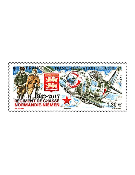 Timbre n° 5167 Régiment de chasse Normandie-Niémen, timbres France