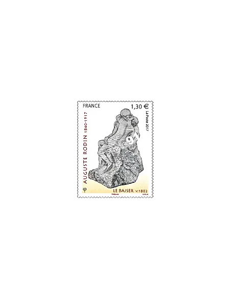 Timbre n° 5168 Auguste Rodin 1840-1917,Le Baiser, timbres France