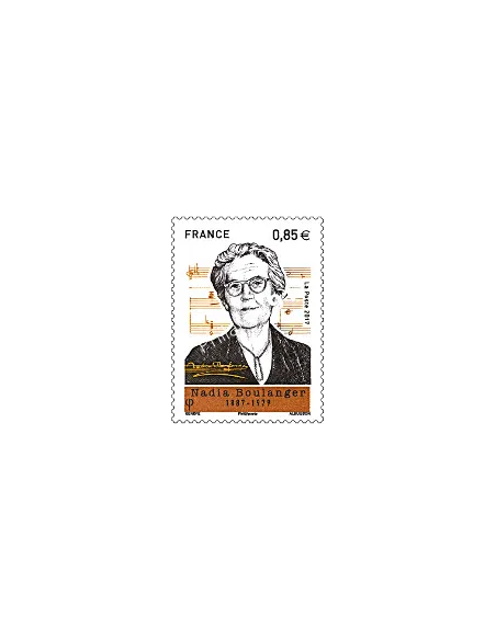 Timbre n° 5169, Nadia Boulanger,Le Baiser, timbres France
