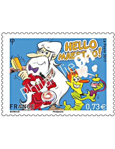 Timbren° 5171, Hello Maestro, timbres France