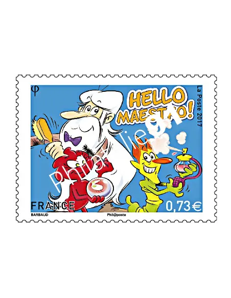 Timbren° 5171, Hello Maestro, timbres France