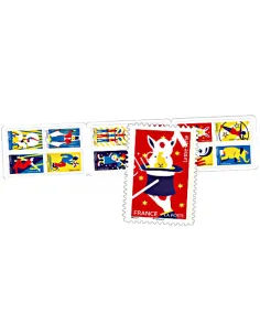 Carnet 1478 Les Arts du Cirque, timbres France