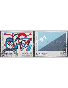 Timbre n° 2986 à 2987  oblitéré, Collection timbres France